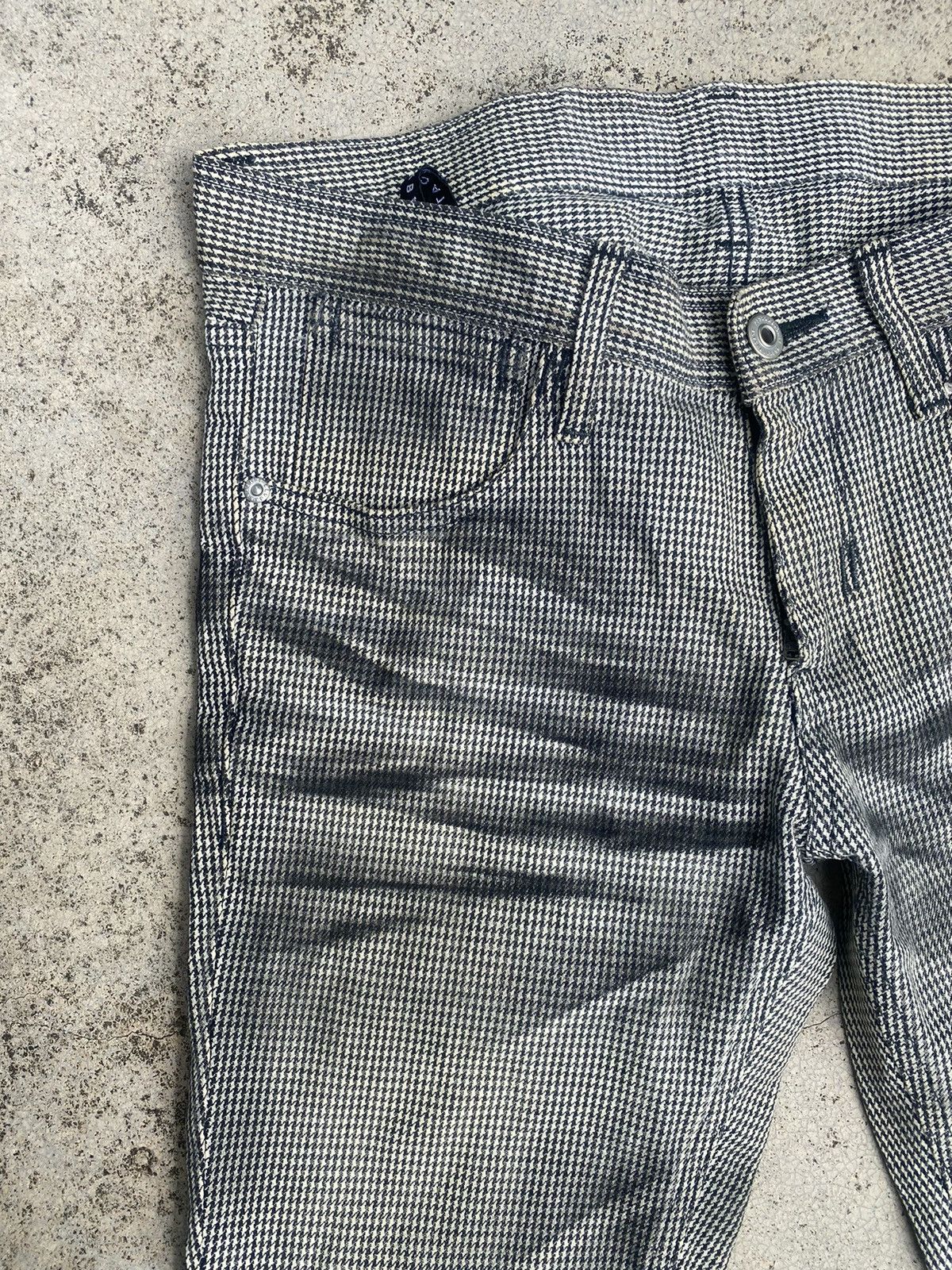 Designer × Neil Barrett × Punk and Yo Black Barrett Neil barrett Tartan Clawmark Slim Fit Jeans Size US 30 / EU 46 - 6 Thumbnail