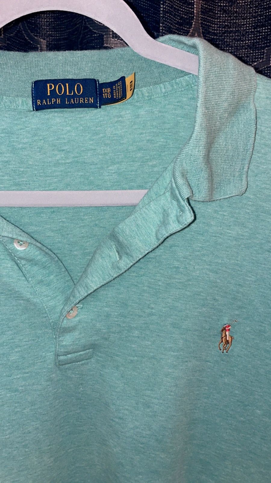 Polo Ralph Lauren POLO Ralph Lauren Classic Polo Shirt - Light Green Size US XL / EU 56 / 4 - 1 Thumbnail