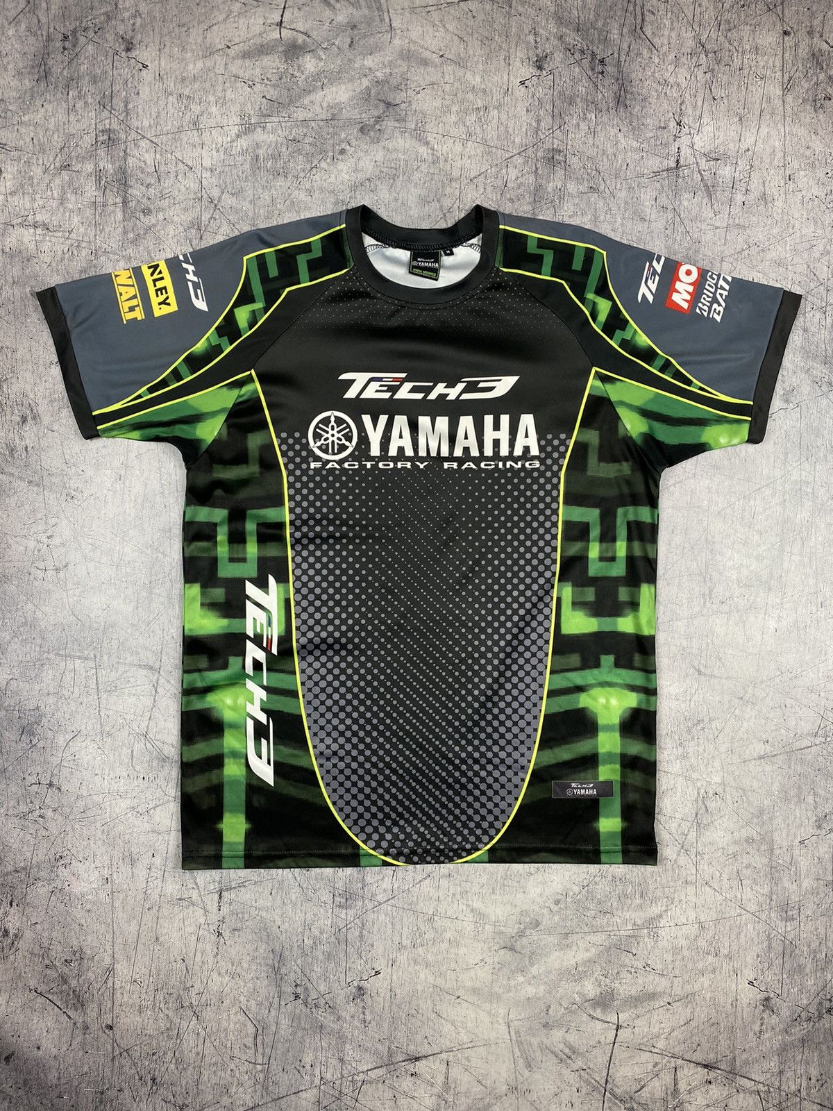 Vintage Vintage Yamaha Factory Racing Big Logo Tee Jersey Size US M / EU 48-50 / 2 - 2 Thumbnail