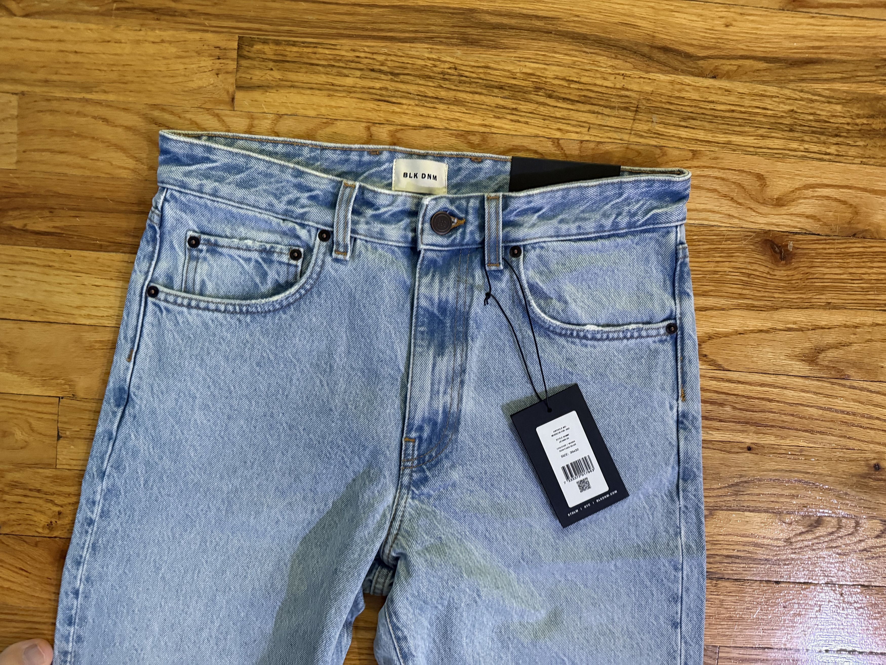 Blk Dnm BLK DNM NYC 'SUNFADE BLUE' JEANS 30X32 Size US 30 / EU 46 - 2 Thumbnail