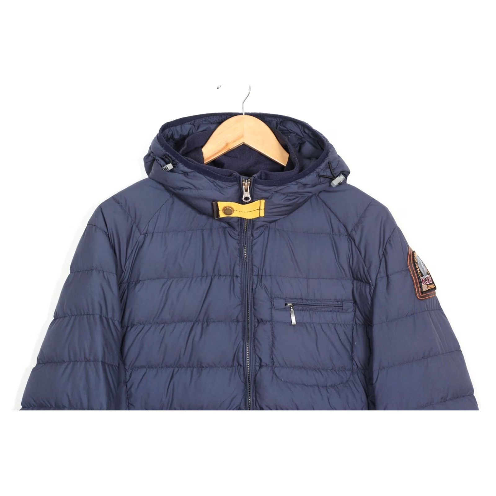 Parajumpers PARAJUMPERS Jacket Men M Hooded Down Puffer Lightweight Grey/Blue MJ6297 Size US M / EU 48-50 / 2 - 3 Thumbnail