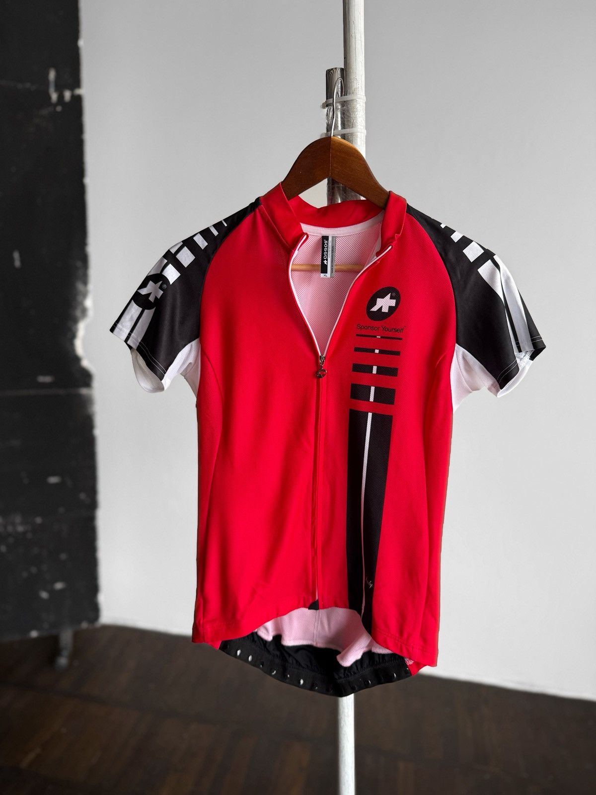 Other Assos Switzerland Womens Cycling Jersey Red Black Full Zip Size XL / US 12-14 / IT 48-50 - 1 Thumbnail