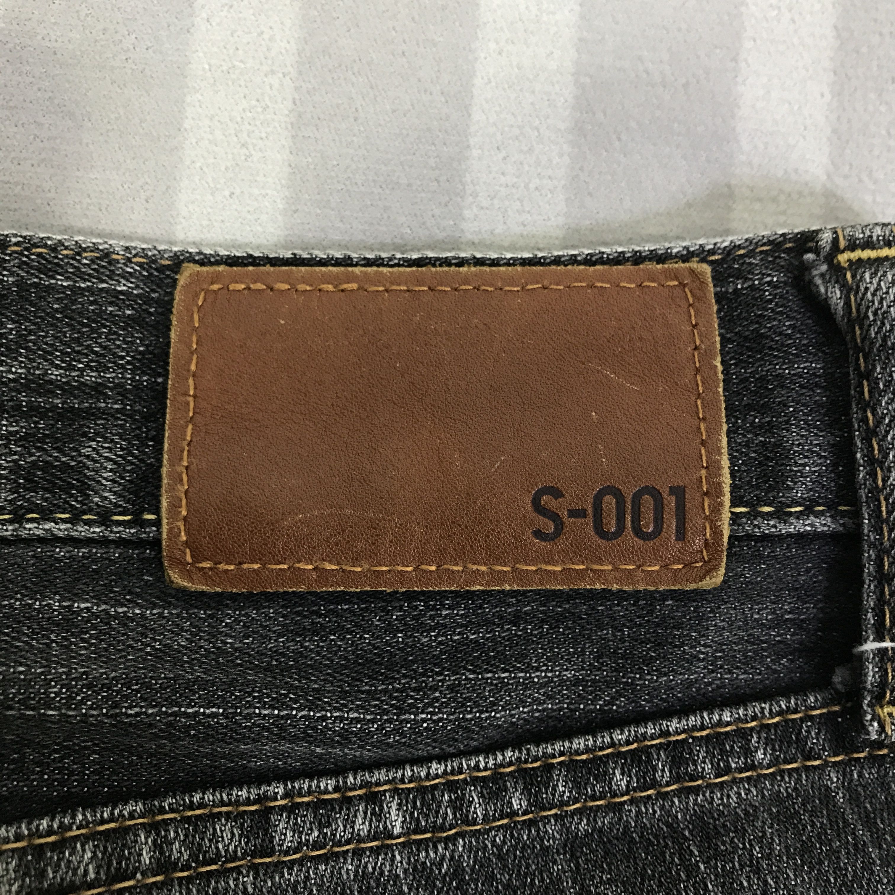 Japanese Brand Vintage Japan denim Original Basic Slim Fit Jeans K74B13 Size US 30 / EU 46 - 12 Thumbnail