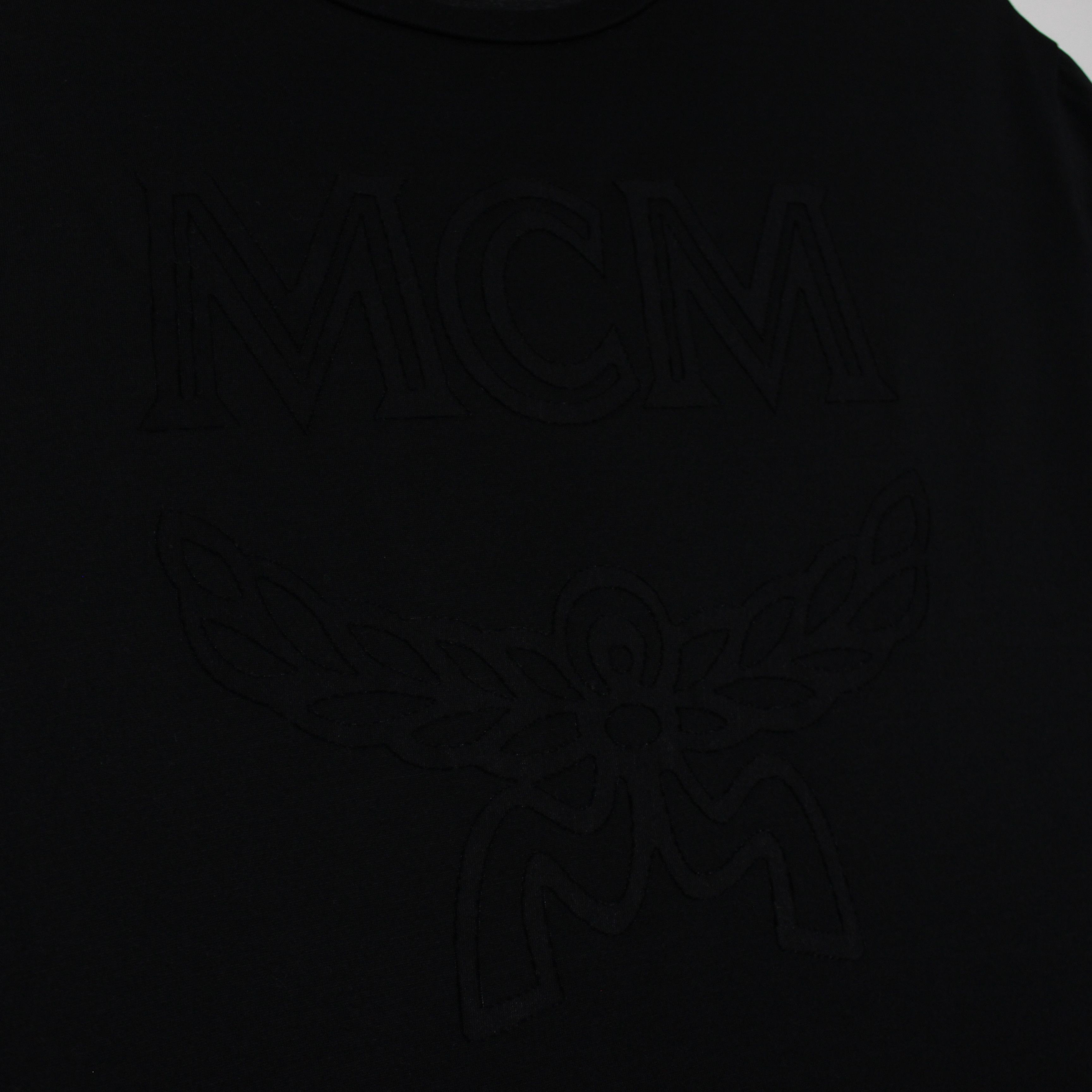 MCM MCM centr logo t shirt men cotton S M black Size US M / EU 48-50 / 2 - 8 Thumbnail