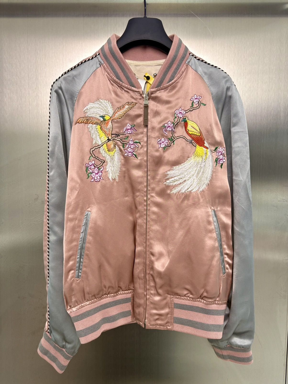 Louis Vuitton Louis Vuitton SS16 Embroidered Souvenir Satin Jacket Size US S / EU 44-46 / 1 - 1 Thumbnail