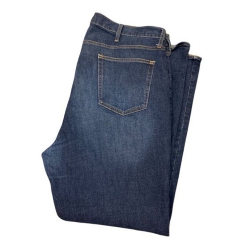 Old Navy Old Navy Straight Athletic Built-In Flex Jean Dark Men 40x32 Size US 40 / EU 56 - 2 Thumbnail