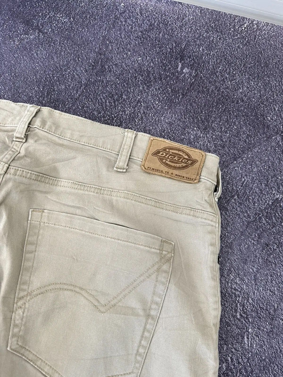 Dickies × Vintage Vintage Dickies Y2K Cream American Hype Pants Jeans Size US 36 / EU 52 - 5 Thumbnail