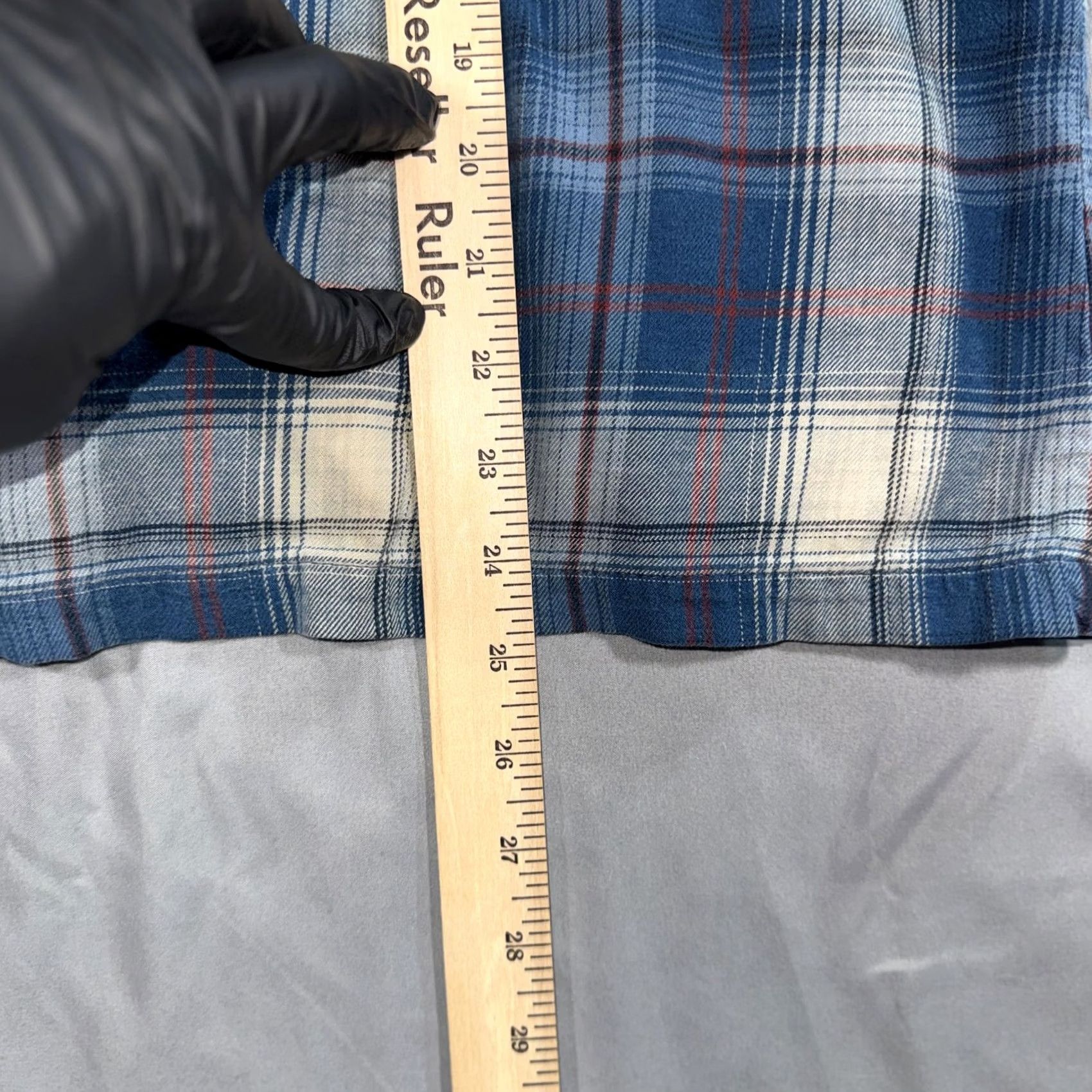 Vintage Kuhl Shirt Mens M Blue Plaid Flannel Snap Front Long Sleeve Casual Size US M / EU 48-50 / 2 - 8 Thumbnail