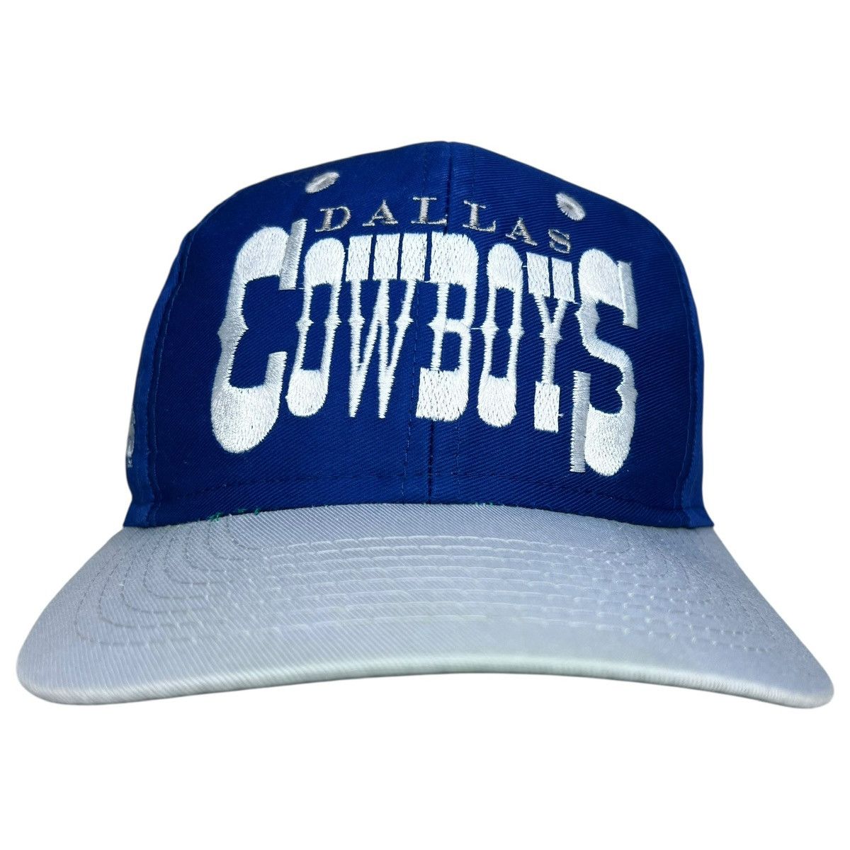 NFL NFL Dallas Cowboys Spell Out Two Tone Embroidered Snapback Size ONE SIZE - 1 Thumbnail