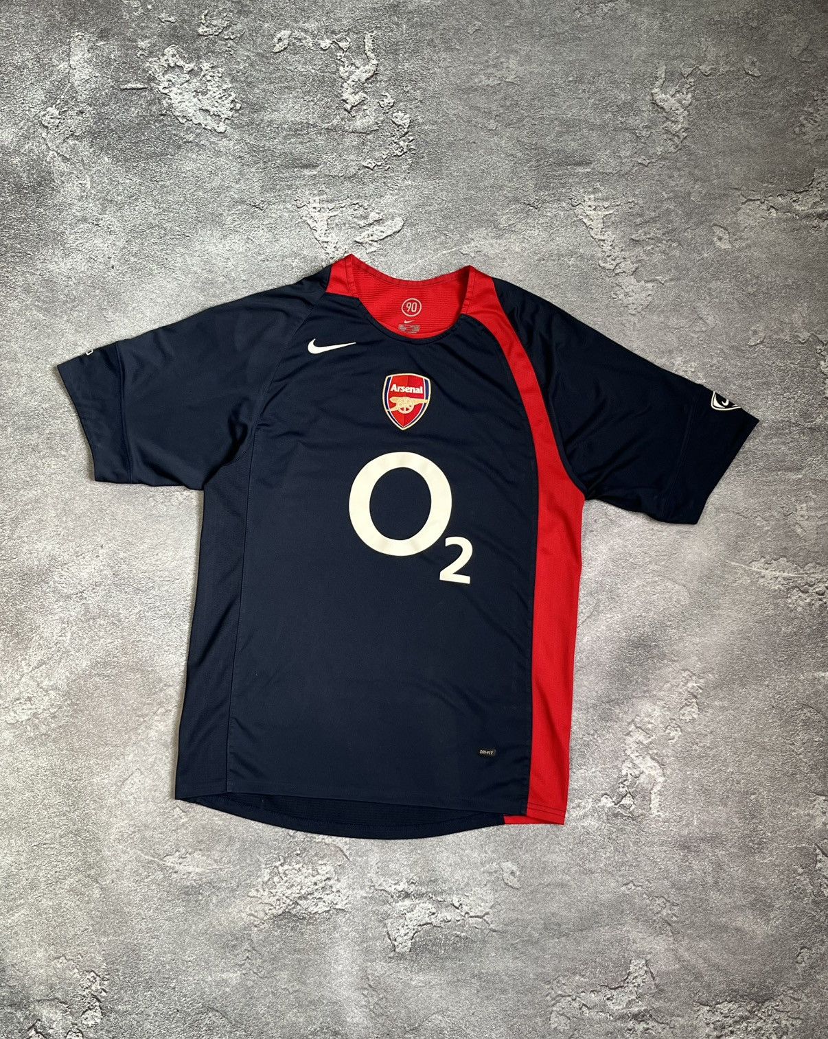 Nike Vintage 2004-2005 Nike Total 90 Arsenal Jersey Shirt Size US S / EU 44-46 / 1 - 1 Thumbnail