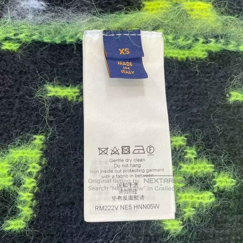 Louis Vuitton Louis Vuitton Colorful mohair knitted cardigan sweater Size US XS / EU 42 / 0 - 6 Thumbnail