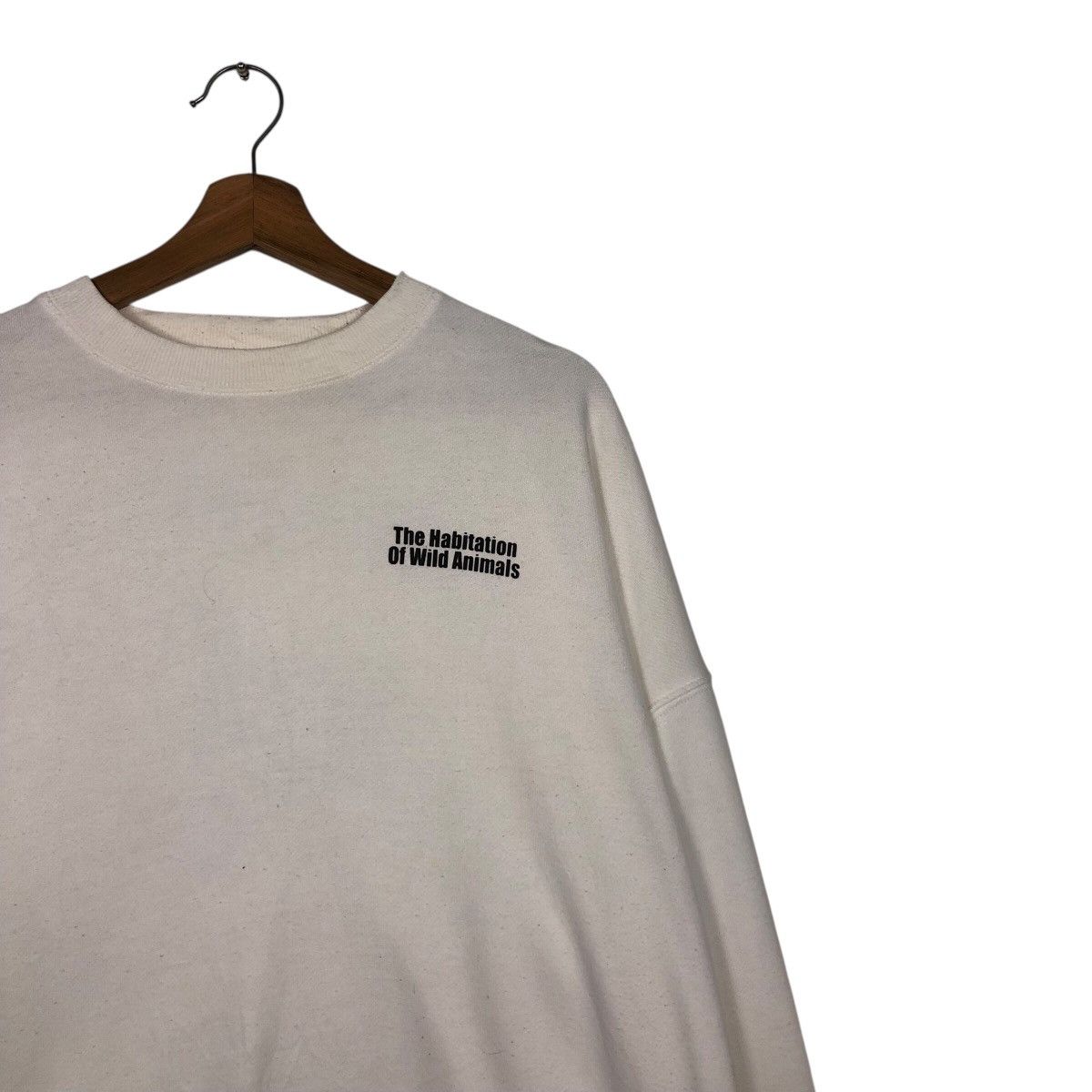 Japanese Brand 📌Vintage Sweatshirt Wego Full Print Habitat Big Logo Design Size US L / EU 52-54 / 3 - 7 Thumbnail