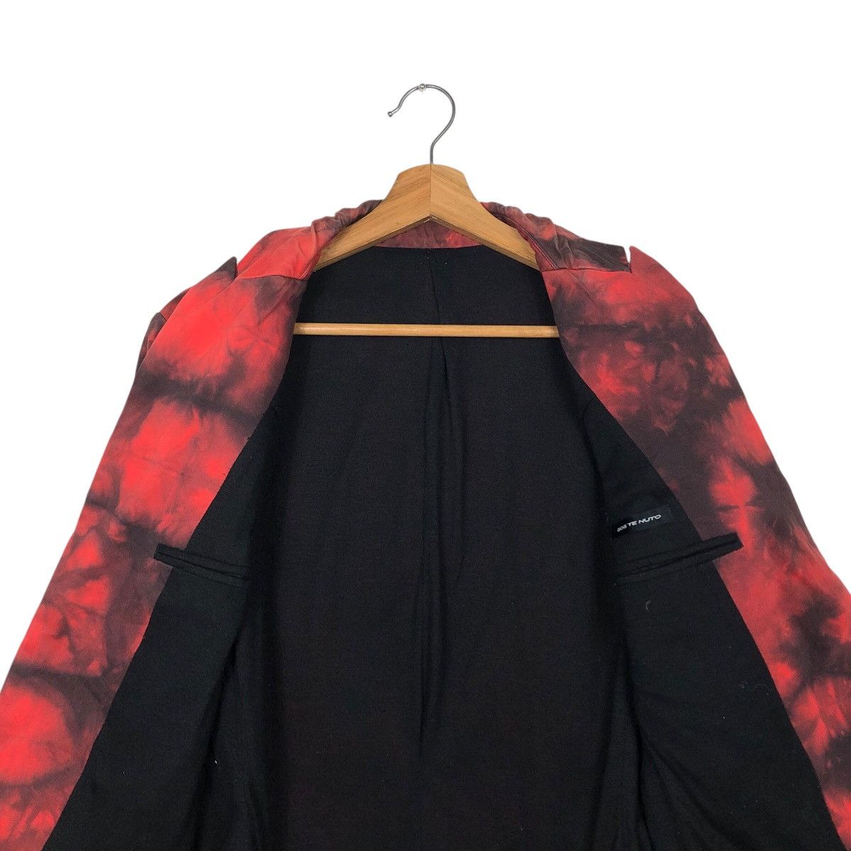 Japanese Brand 📌Cropped Biker Jacket Sos Te Nuto Acid Wash Issey Miyake Size US M / EU 48-50 / 2 - 15 Thumbnail