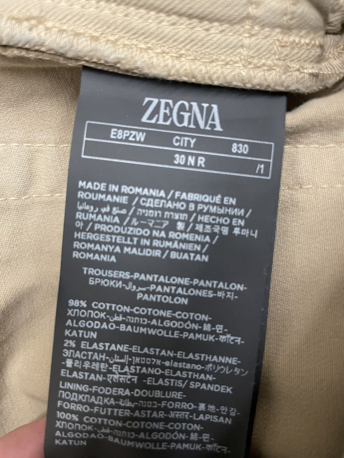 Z Zegna Zegna Roccia slim-fit jeans Size US 30 / EU 46 - 11 Thumbnail