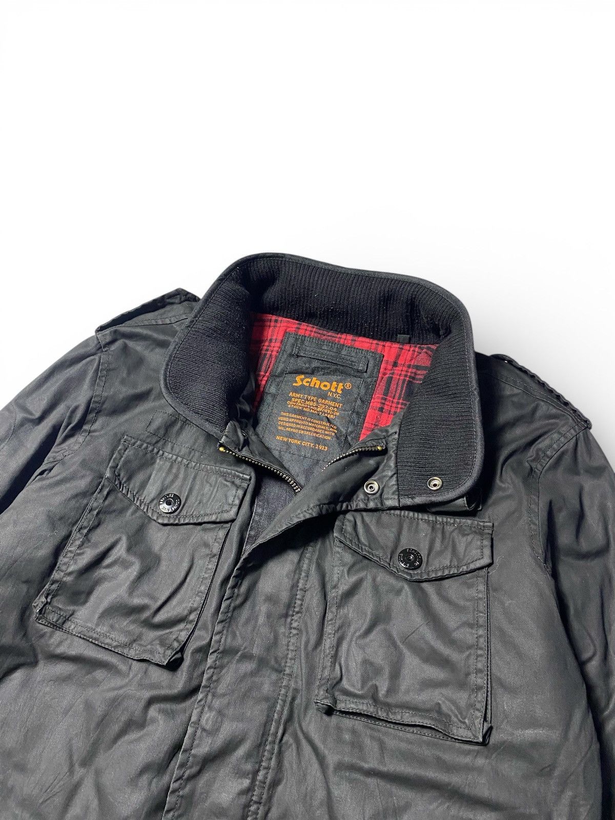 Schott Vintage Schott NYC Bikers Jacket Size US XL / EU 56 / 4 - 7 Thumbnail