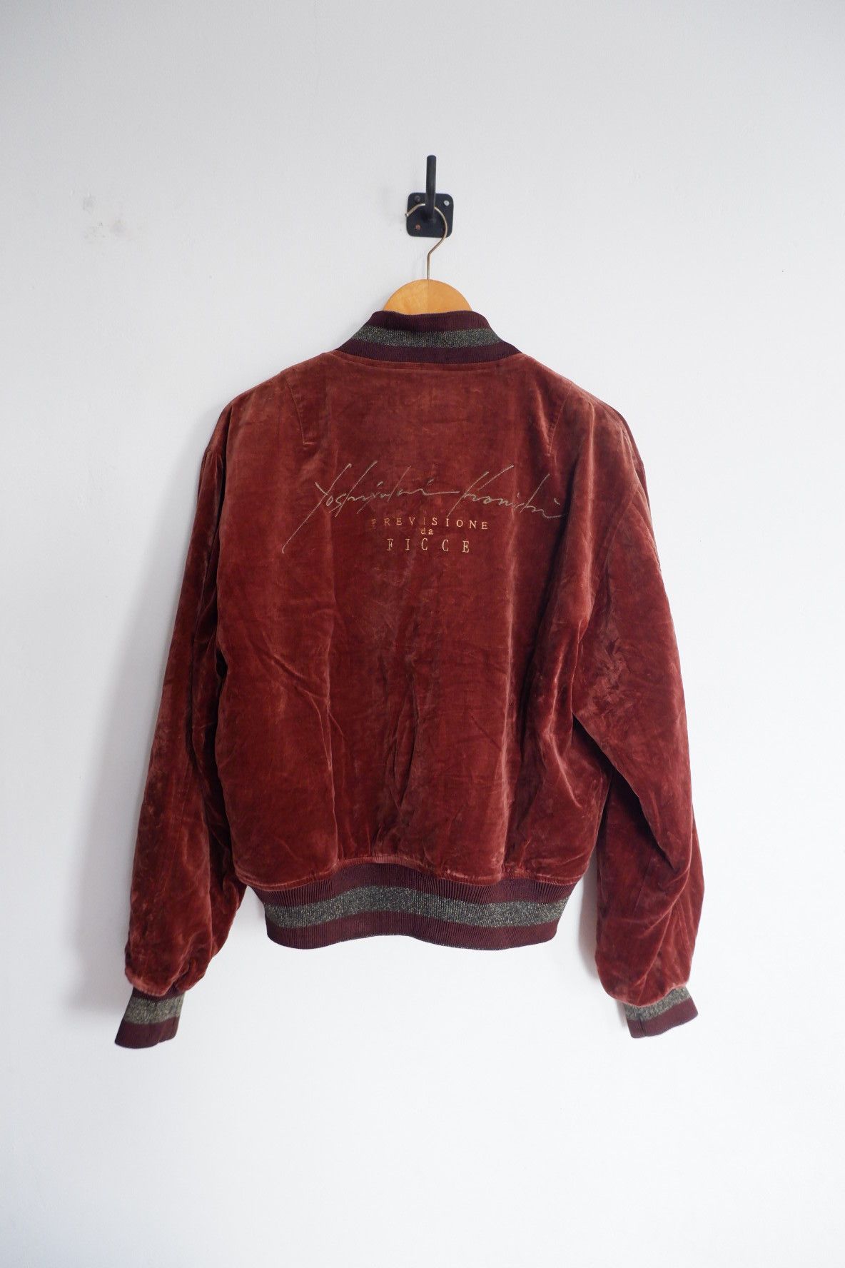 Yoshiyuki Konishi Vintage Yoshiyuki Konishi Reversible Velour Jacquard Bomber Size US M / EU 48-50 / 2 - 3 Thumbnail