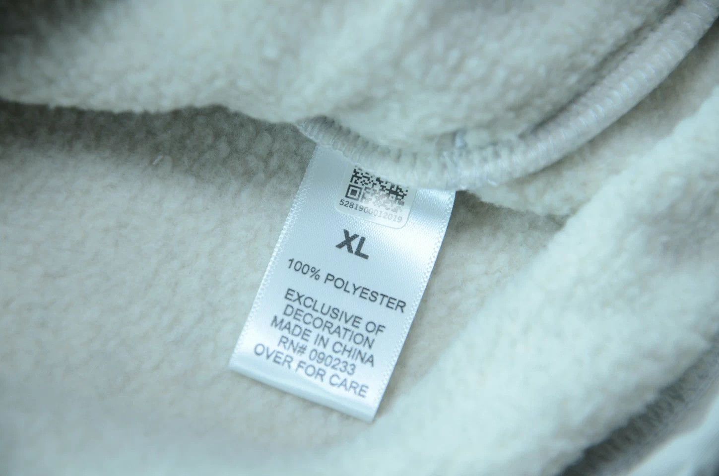 Fear of God FOG Essentials High Neck Half-Zip Oatmeal Fleece Sweatshirt Size US XL / EU 56 / 4 - 6 Thumbnail