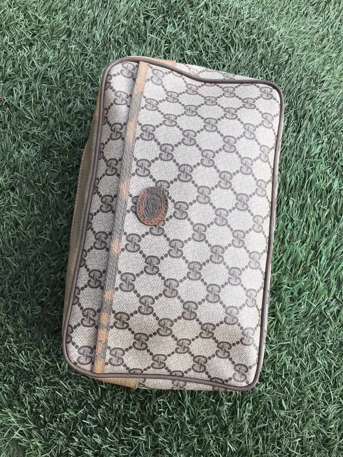 Gucci × Vintage Vintage Authentic Gucci Clutch Bag Size ONE SIZE - 11 Thumbnail