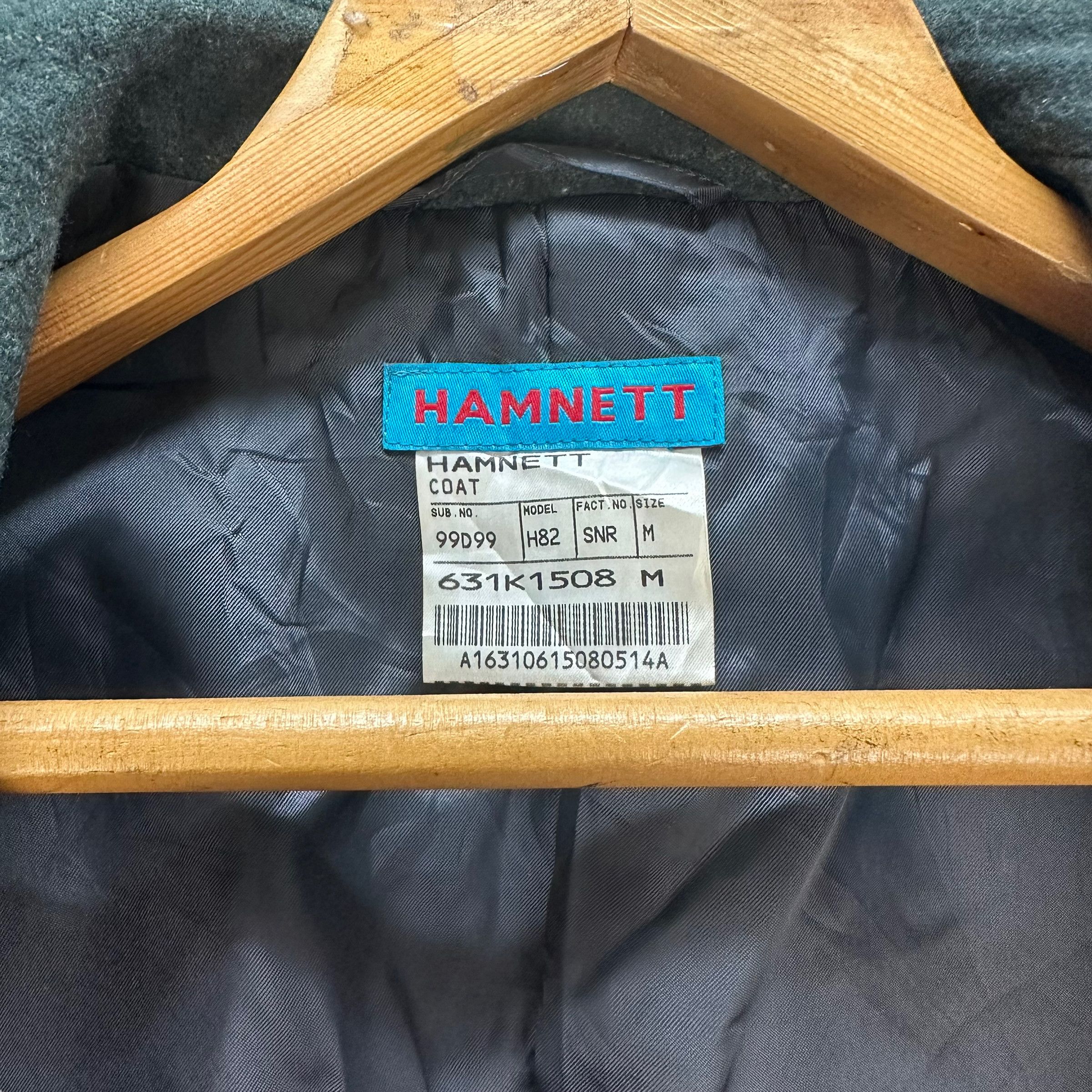 Katharine Hamnett London HAMNETT WOOL LONG COAT #7858-184 Size US M / EU 48-50 / 2 - 8 Thumbnail