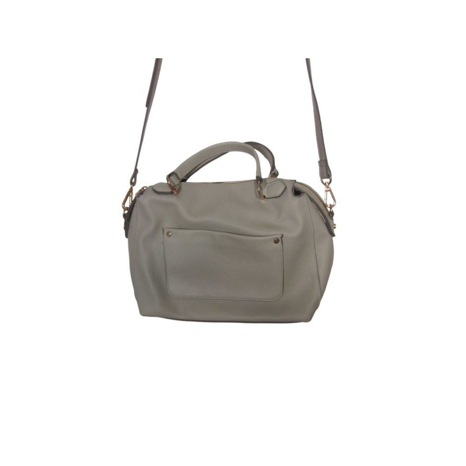 Target Basics Minimalist Light Gray Satchel Crossbody Bag A New Day Size ONE SIZE - 3 Thumbnail