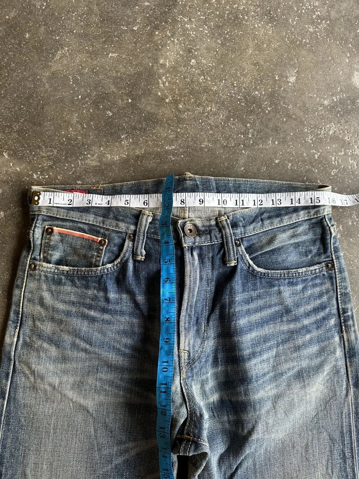 Vintage SEND OFFER🍁VINTAGE EDWIN JEANS REDLINE/SELVEDGE DENIM PANTS Size US 30 / EU 46 - 7 Thumbnail