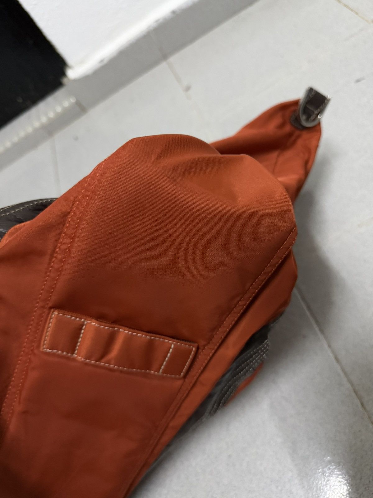 Yohji Yamamoto Vintage Y’saccs Yohji Yamamoto Totebag Orange Size ONE SIZE - 13 Thumbnail