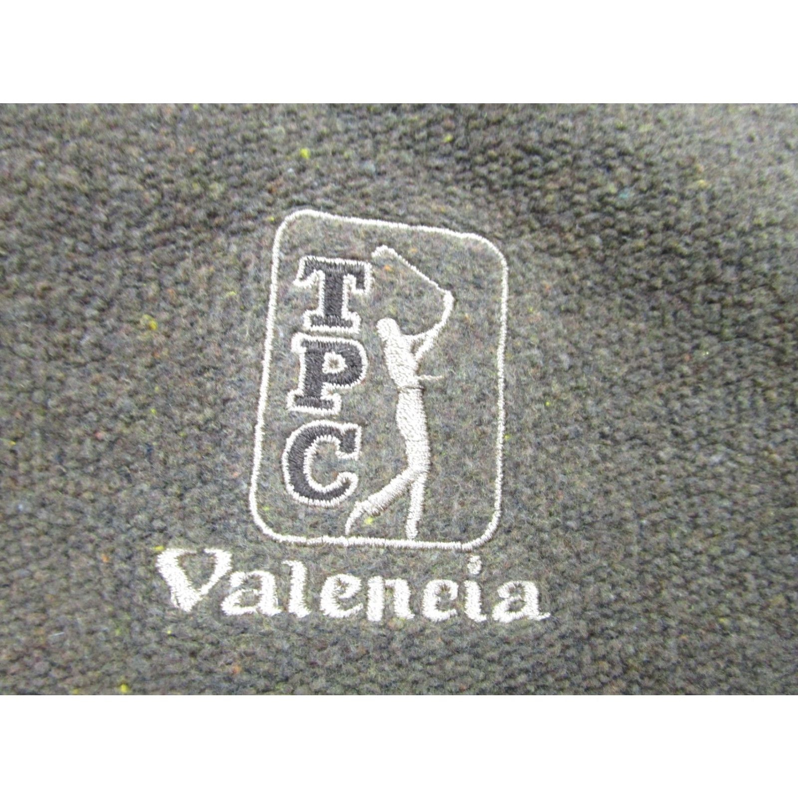 Vintage Straight Down Sweatshirt Mens Medium Brown 1/4 Zip Golf Fleece TPC Valencia Size US M / EU 48-50 / 2 - 4 Thumbnail