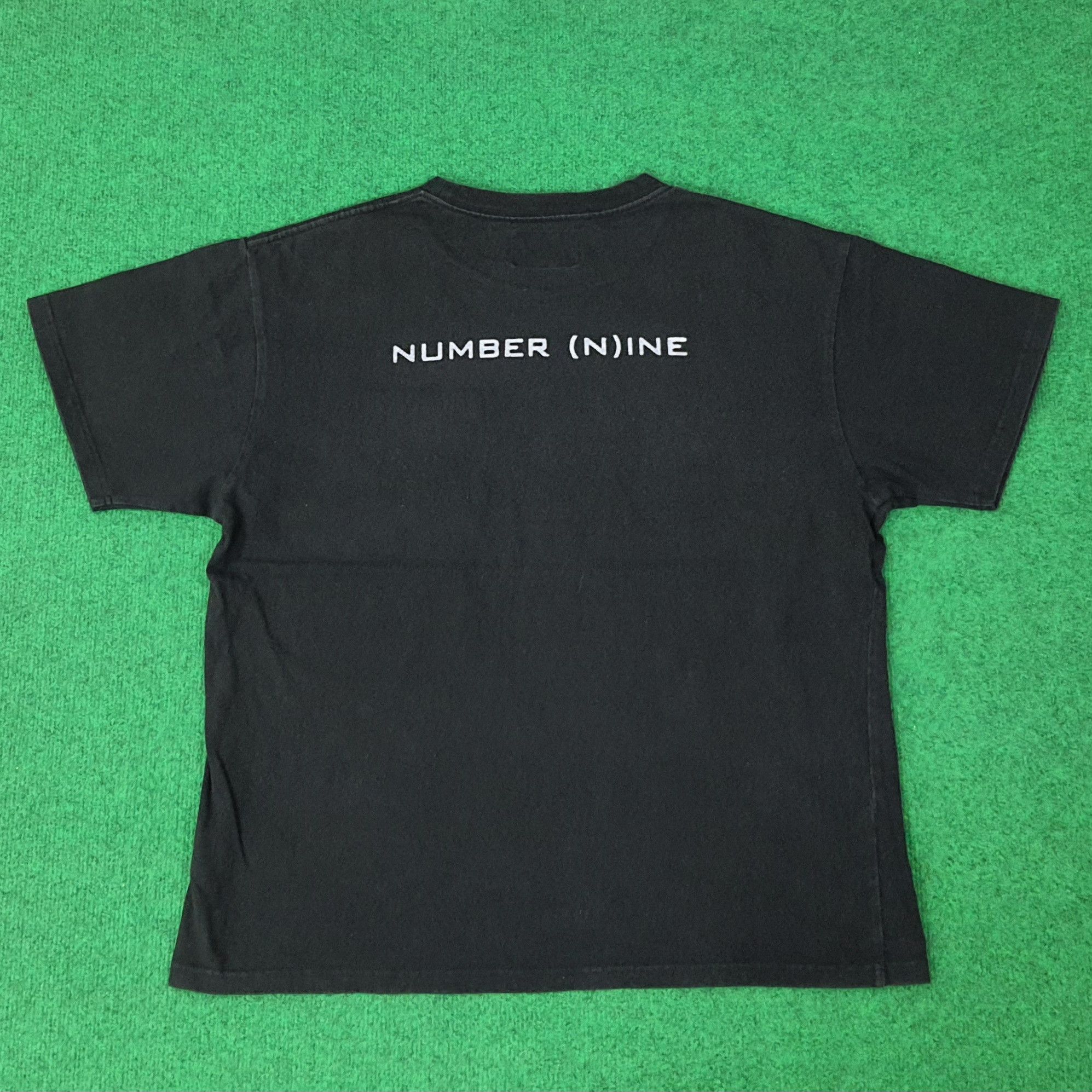 Number (N)ine Vintage Number Nine Denim Pocket Custom Logo Tshirt C223N76 Size US M / EU 48-50 / 2 - 3 Thumbnail