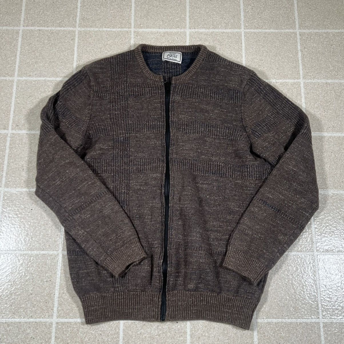 Jos. A. Bank Vintage Jos A Bank Full Zip Sweater Cardigan Size Large Size US L / EU 52-54 / 3 - 1 Thumbnail