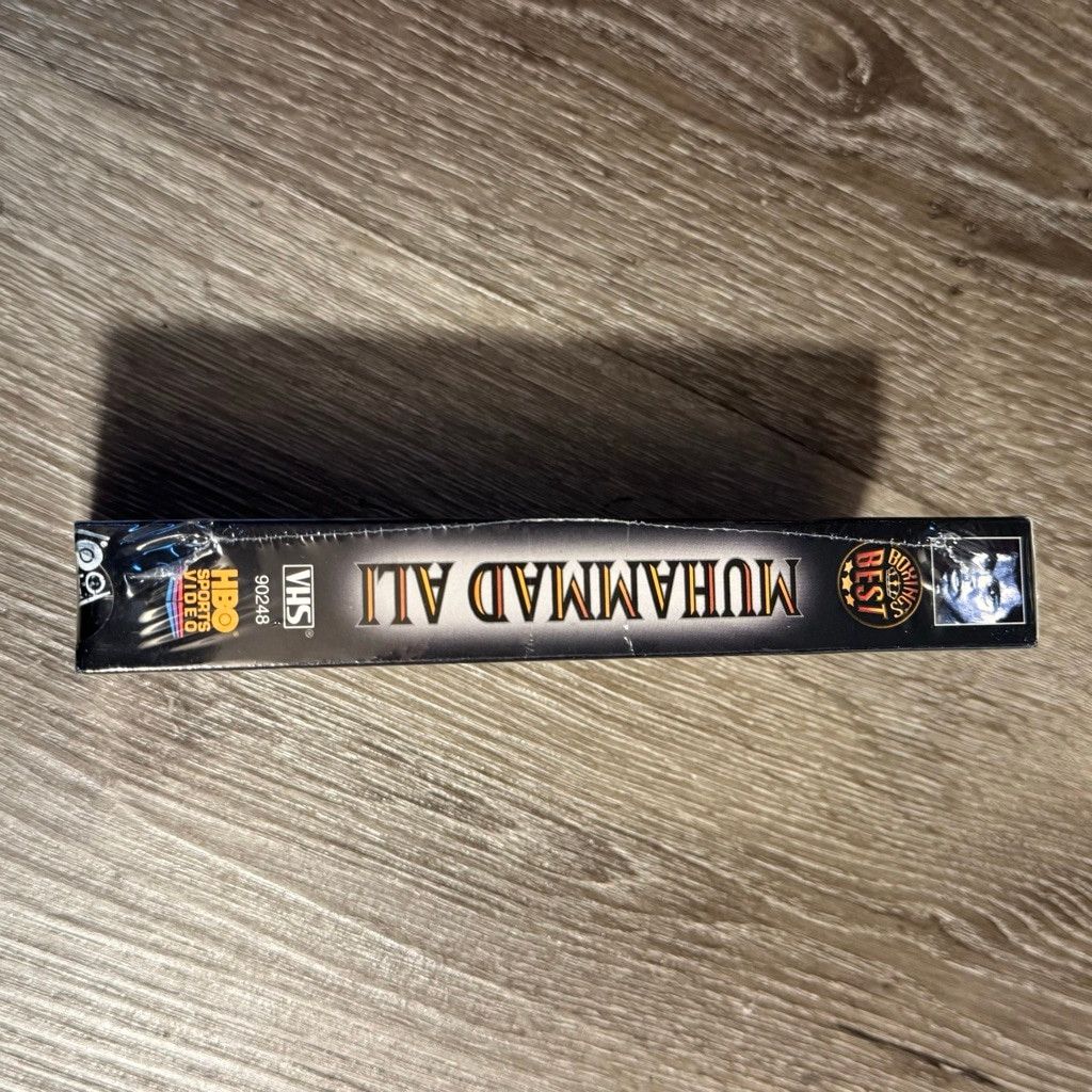 Vintage Muhammad Ali HBO Sports Video VHS One Size Black Gold Sealed Size US S / EU 44-46 / 1 - 2 Thumbnail