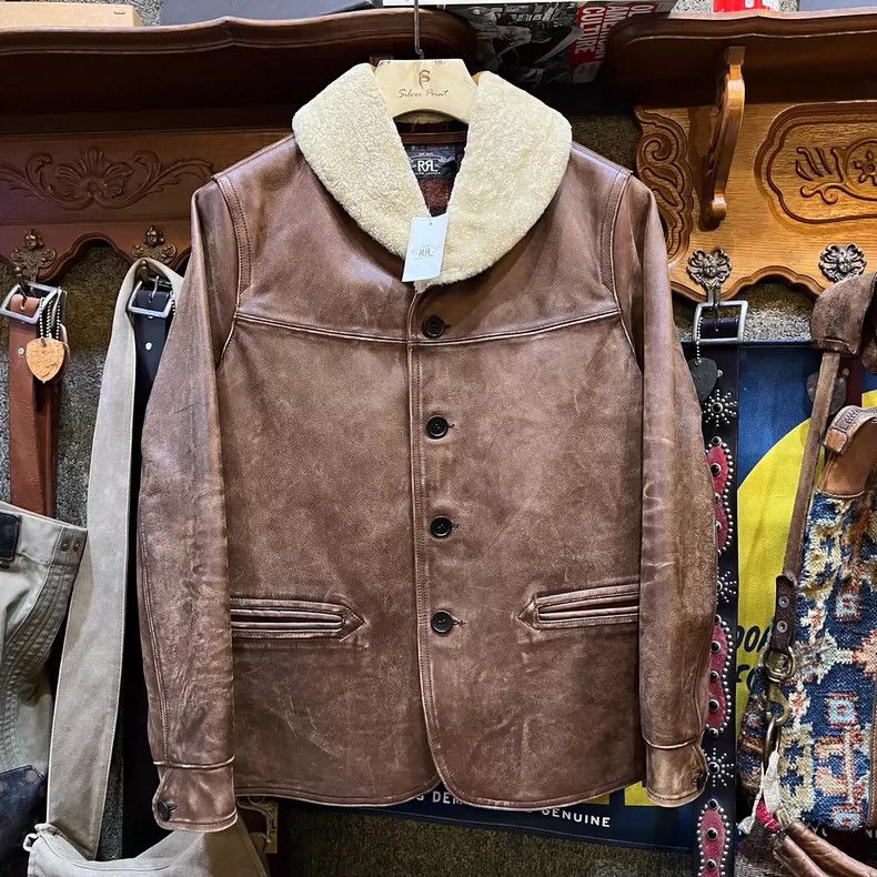 RRL Ralph Lauren RRL Ralph Lauren 50th anniversary runway style fur collar Size US S / EU 44-46 / 1 - 1 Thumbnail