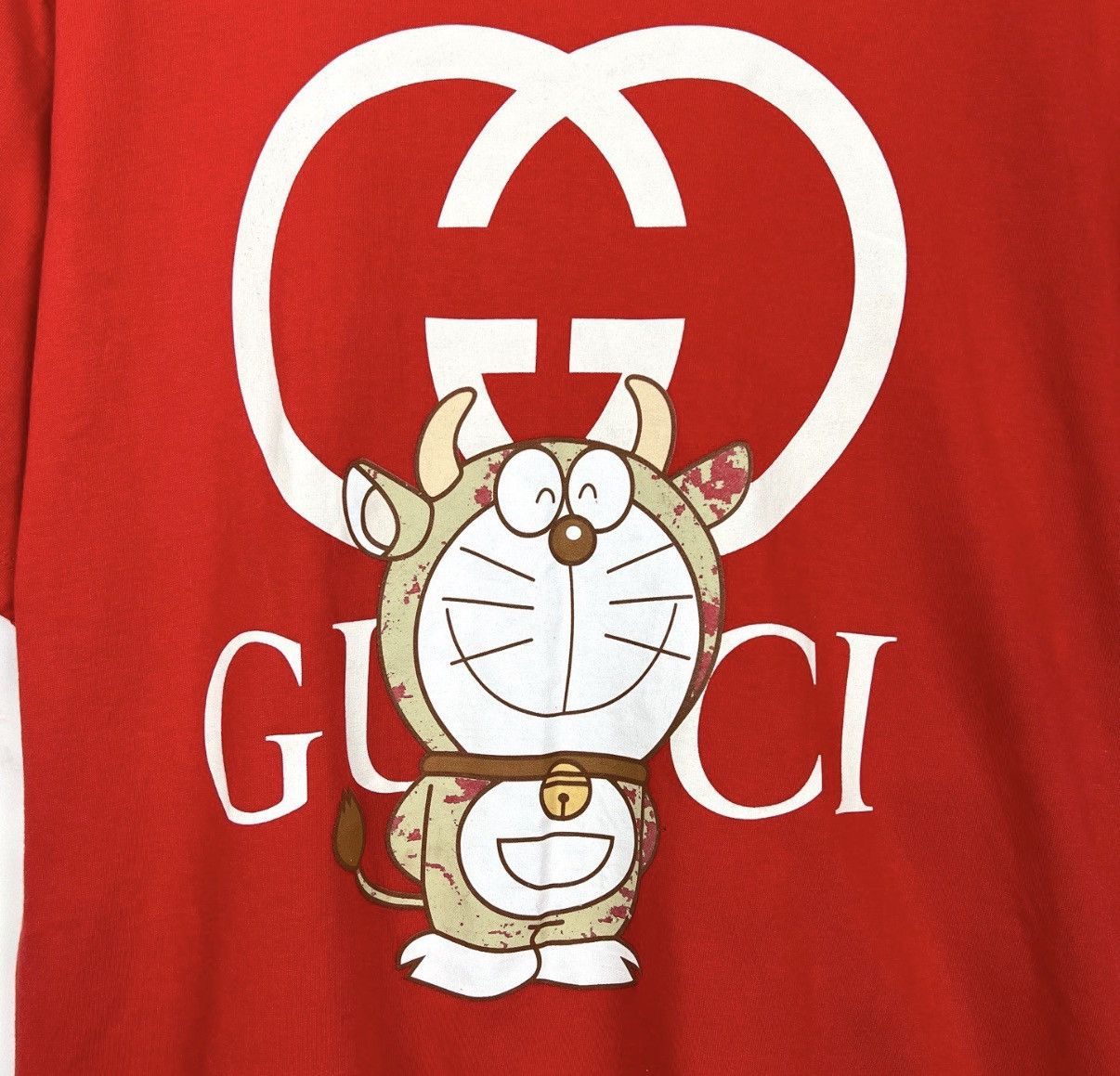 Gucci Gucci x Doraemo Print Oversized Short Sleeve T-Shirt K12 Size US XS / EU 42 / 0 - 5 Thumbnail