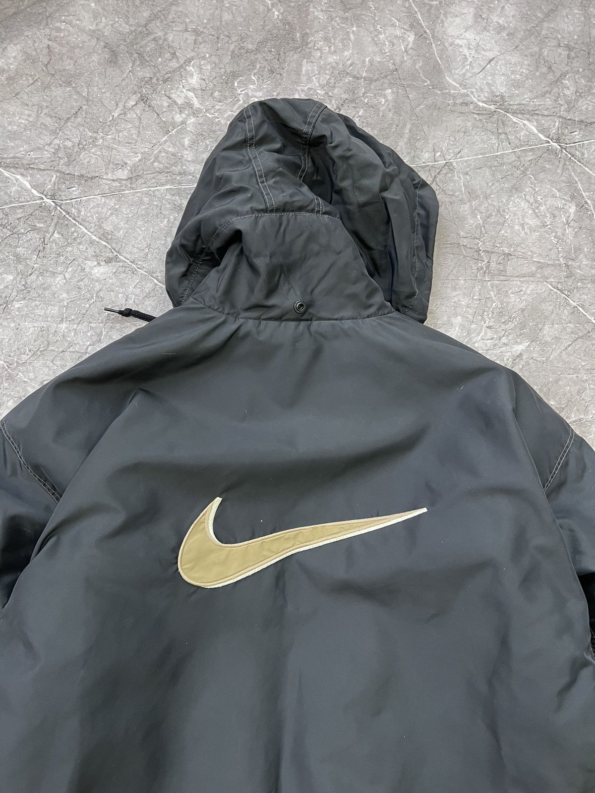 Nike × Vintage 90's Vintage Nike Jacket Big Swoosh Logo Rare Design Size US XL / EU 56 / 4 - 11 Thumbnail