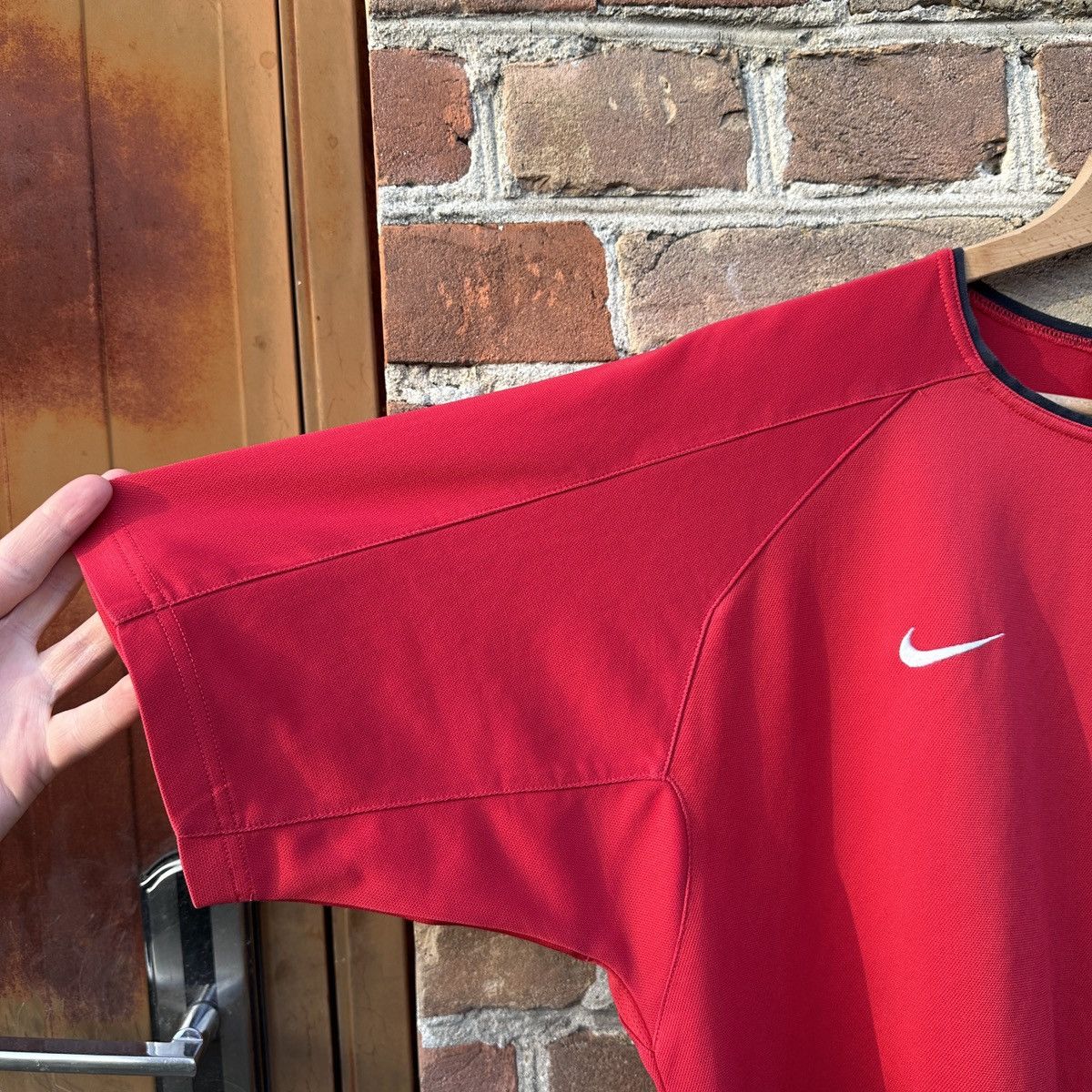Nike Manchester United FC 2002 Training Jersey Kit T-Shirt Size US L / EU 52-54 / 3 - 2 Thumbnail