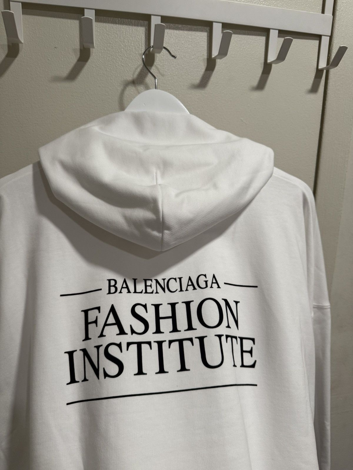 Balenciaga Balenciaga Fashion Institute Hoodie Size US XS / EU 42 / 0 - 3 Thumbnail