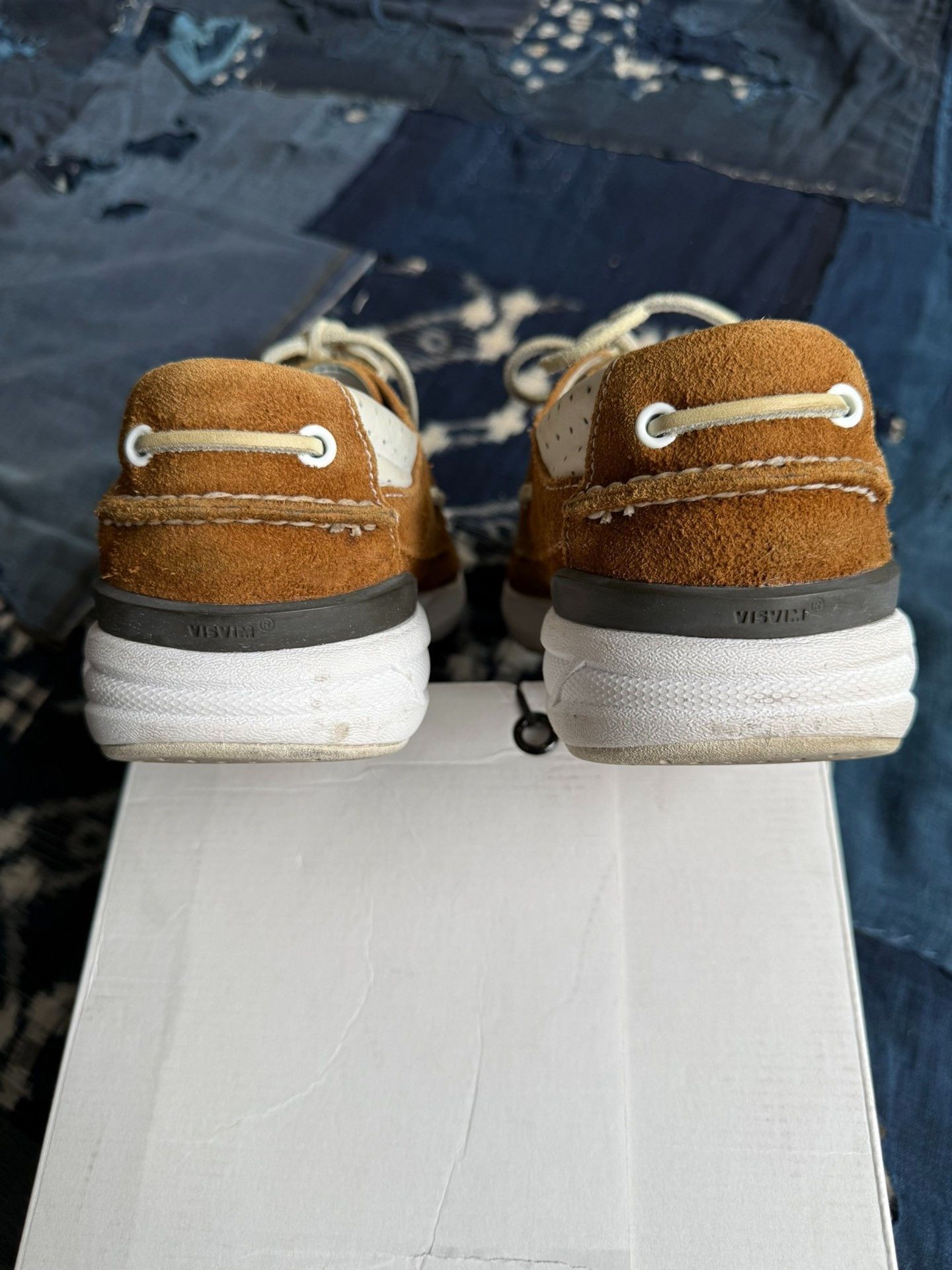 Visvim VISVIM 16SS HOCKNEY FOLK Boat Shoes Size US 5 / EU 37 - 7 Thumbnail