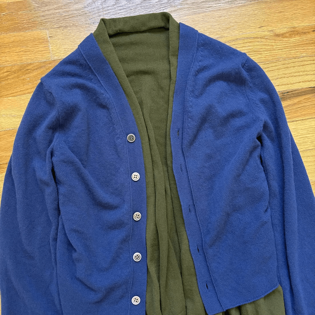 Comme des Garcons SS2010 Layered Cardigan Size S / US 4 / IT 40 - 2 Thumbnail