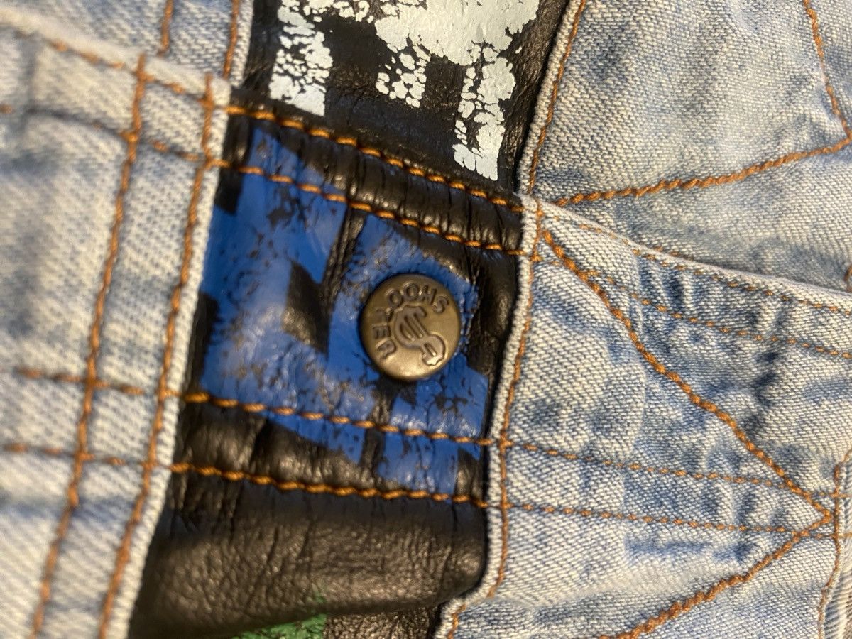 Vintage Vintage Shooter Original Jean Shirt Size US L / EU 52-54 / 3 - 9 Thumbnail