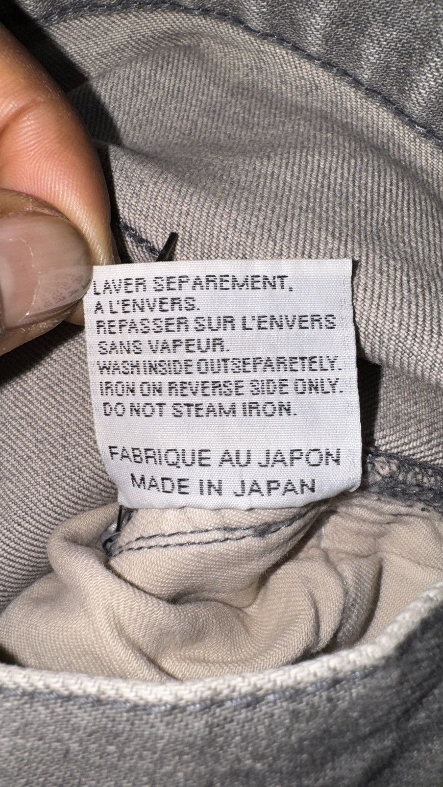 Dior Dior Denim Grey Size US 30 / EU 46 - 5 Thumbnail