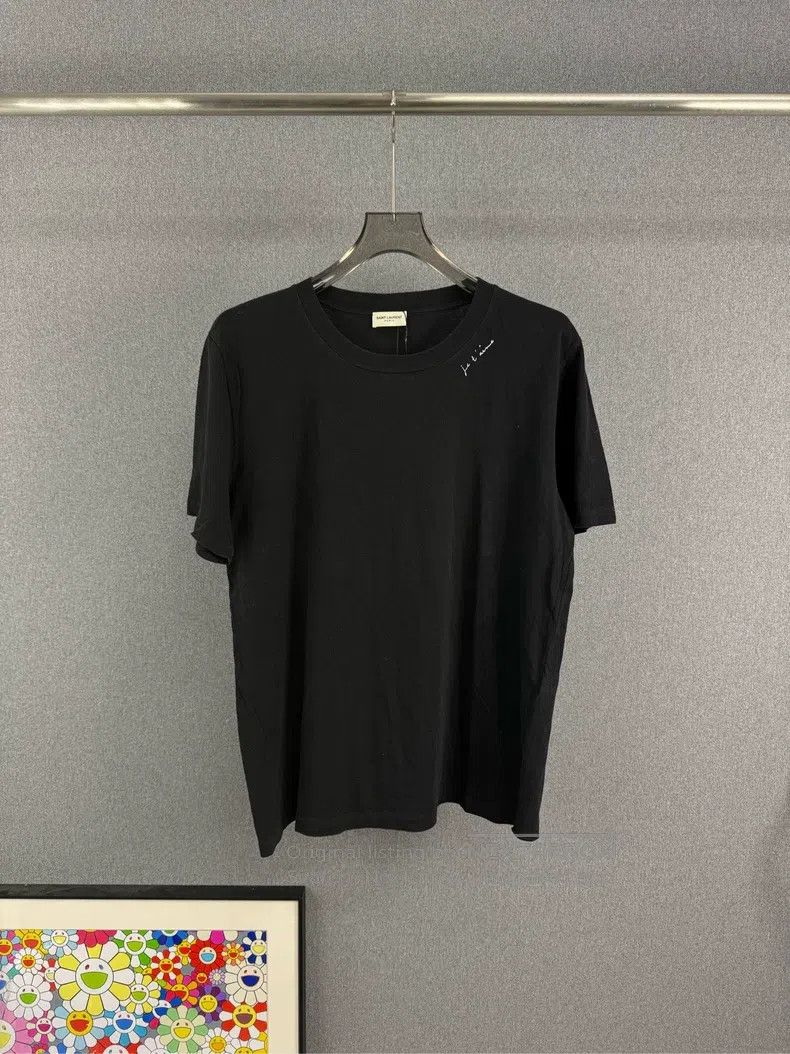 Saint Laurent Paris Saint Laurent Paris Letter-printed LOGO short-sleeved shir Size US L / EU 52-54 / 3 - 1 Thumbnail