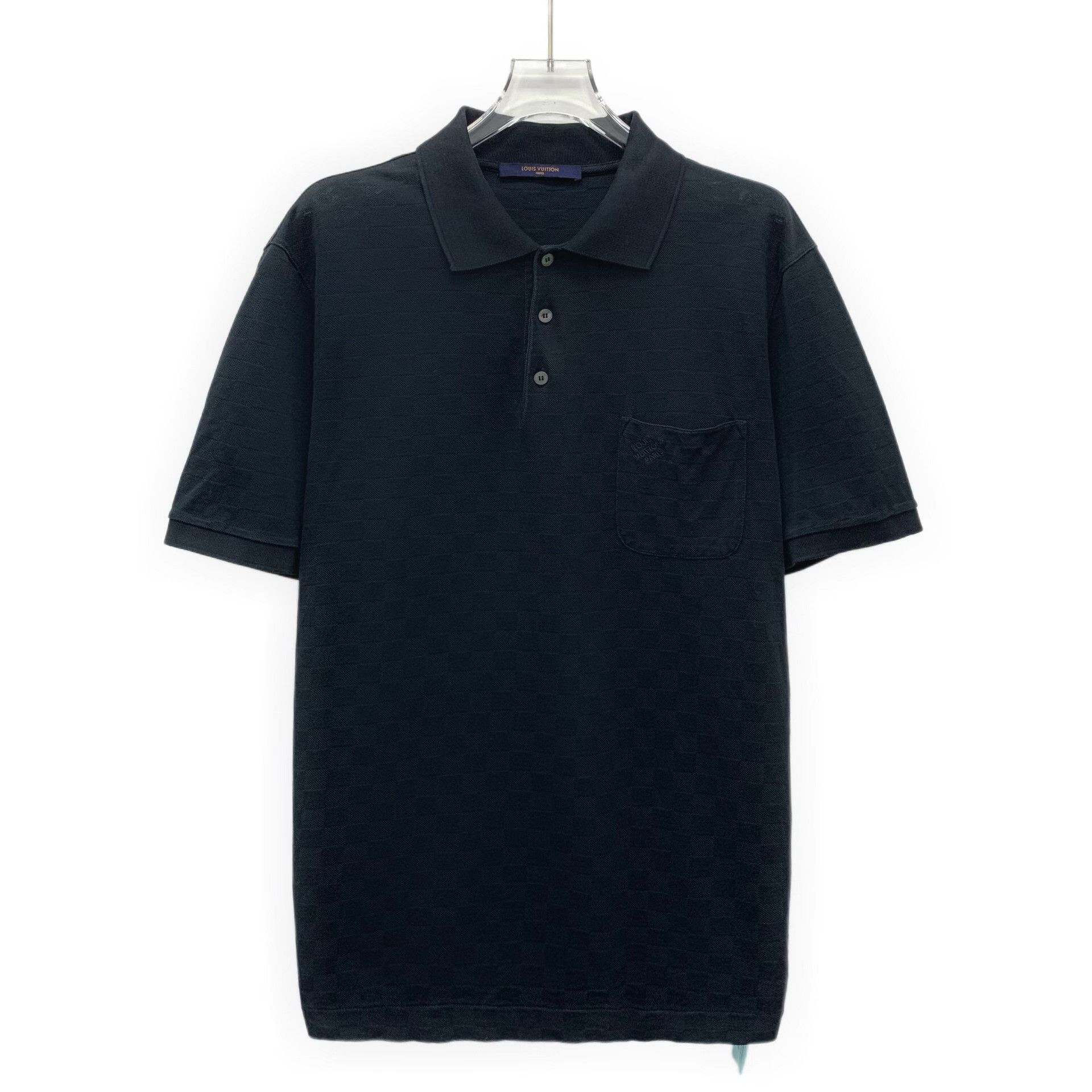 Louis Vuitton Louis Vuitton Damier Knit Polo Shirt Size L Size US L / EU 52-54 / 3 - 1 Thumbnail