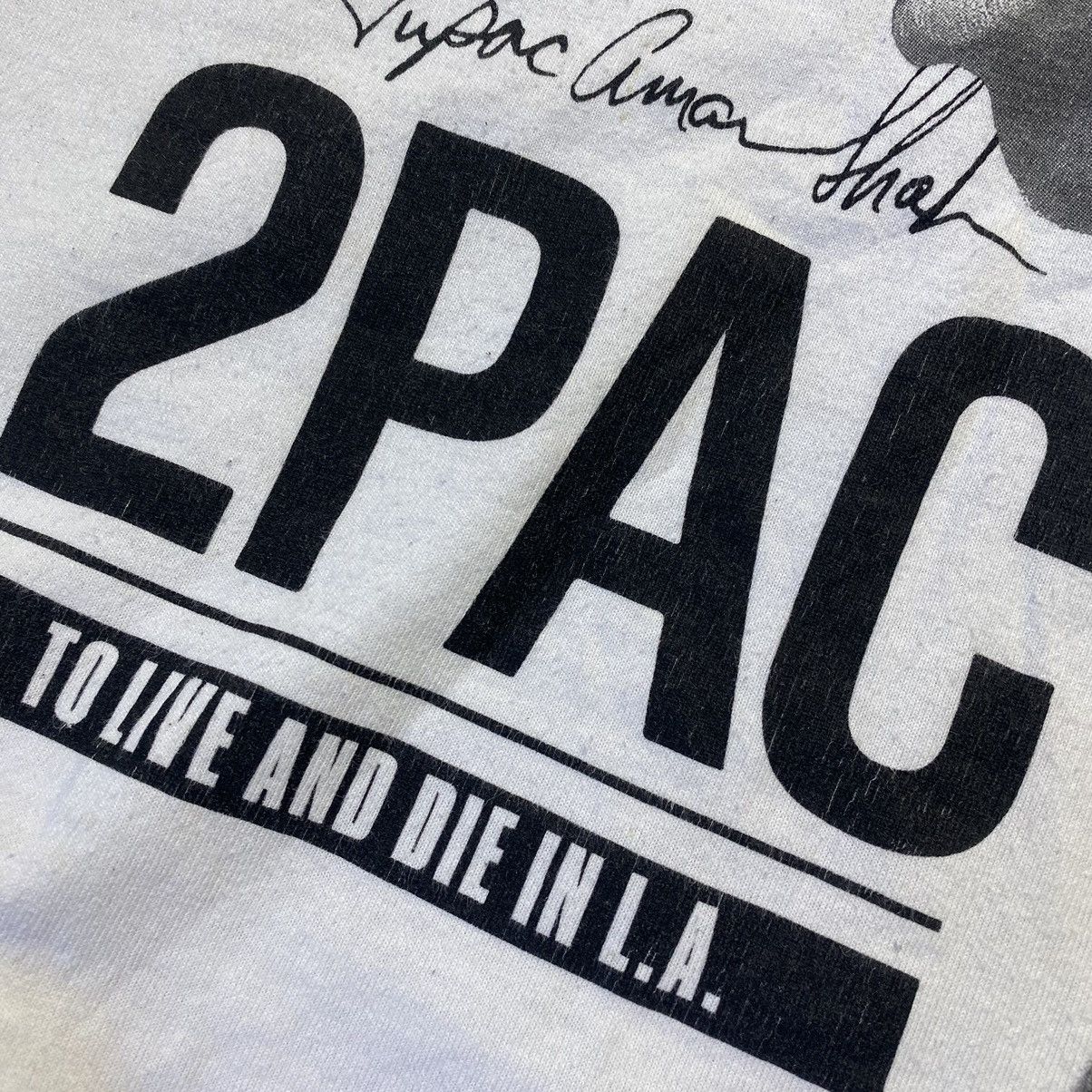 Band Tees Vintage 2Pac Forever big face logo rap tee Size US L / EU 52-54 / 3 - 4 Thumbnail