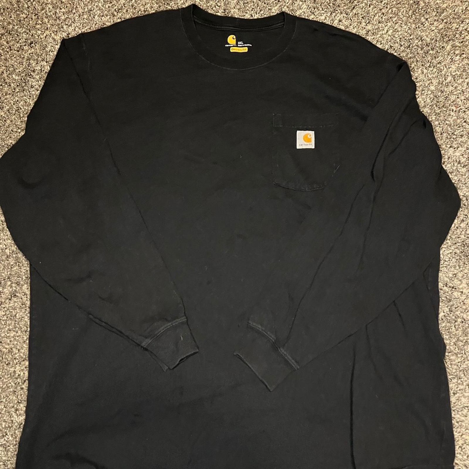 Carhartt Black carhartt long sleeve shirt Size US XXL / EU 58 / 5 - 1 Thumbnail