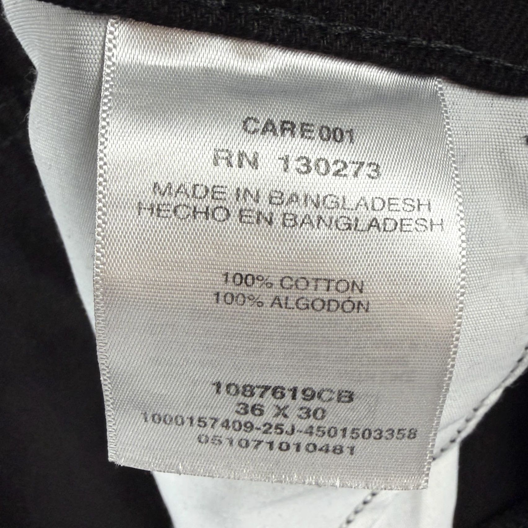 Wrangler Rustler Wrangler Jeans Men 36x29.5 Black Regular Fit Straight Denim Workwear Size US 36 / EU 52 - 7 Thumbnail