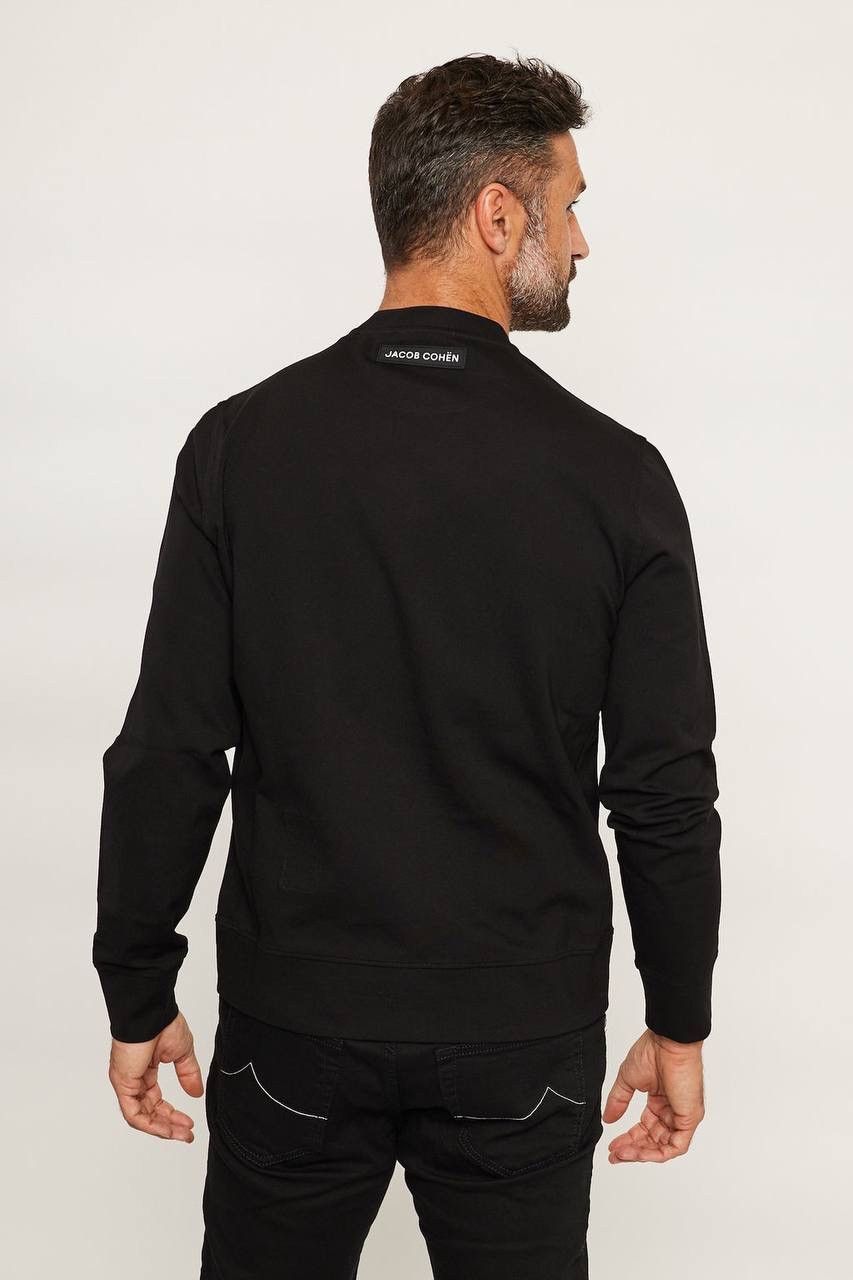 Designer × Jacob Cohen Jacob Cohen Men’s Black Sweatshirt, Size M Size US M / EU 48-50 / 2 - 16 Thumbnail