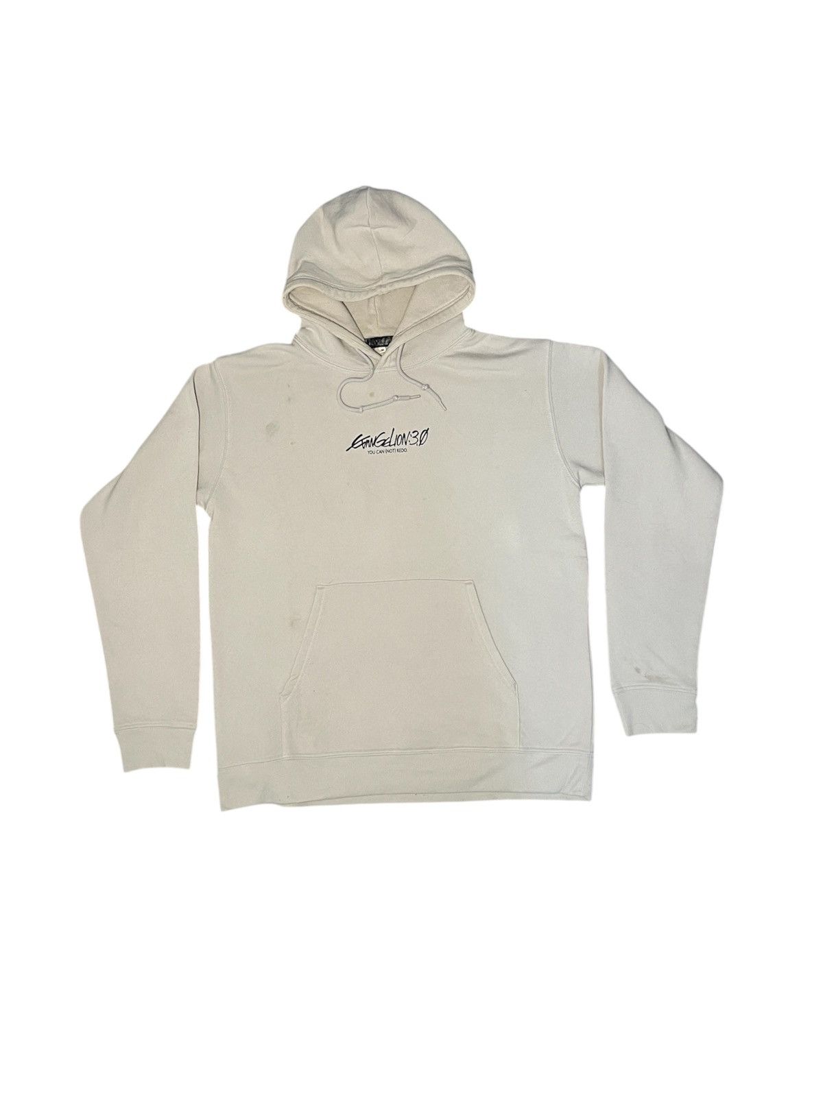 Anime VINTAGE Y2K NEON GENESIS EVANGELION PULLOVER HOODIE Size US M / EU 48-50 / 2 - 2 Thumbnail