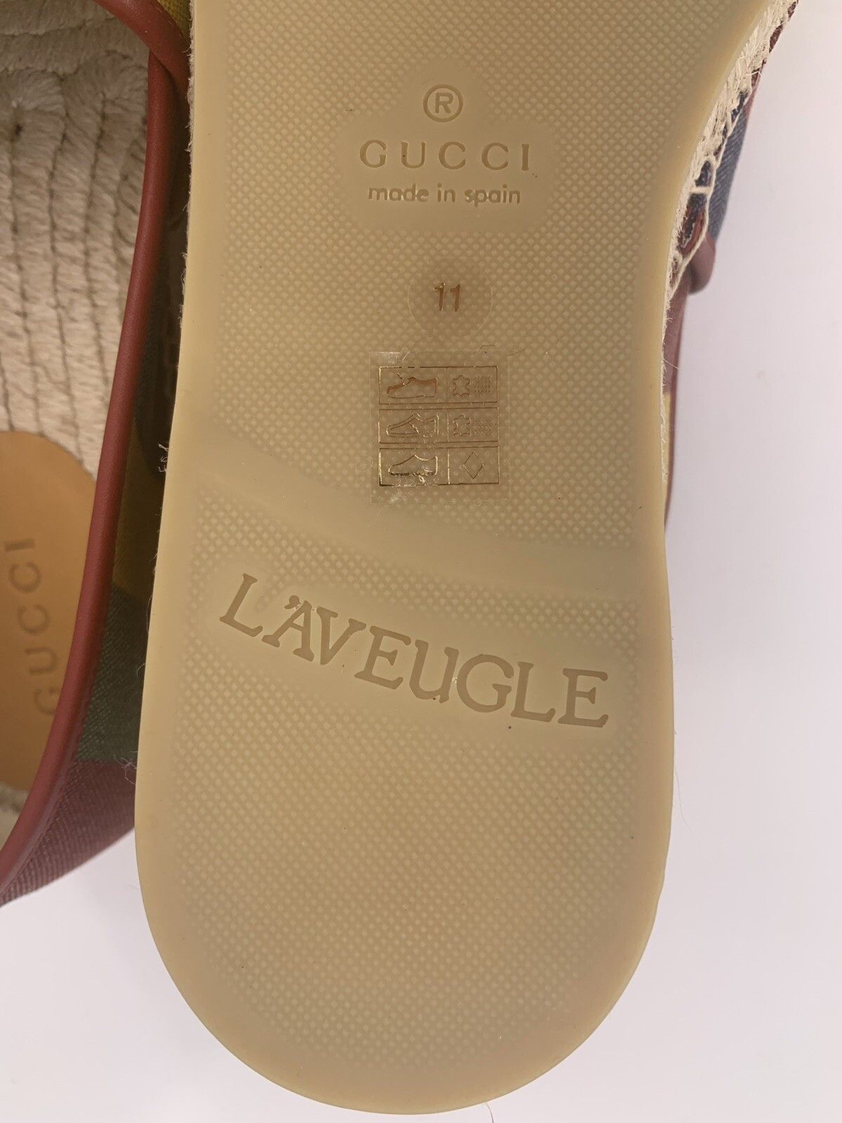 Gucci New Gucci Espadrille Size-US-12/UK-11/EU-45 Size US 12 / EU 45 - 9 Thumbnail