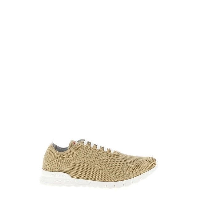 KITON Fits Beige Sneakers New )