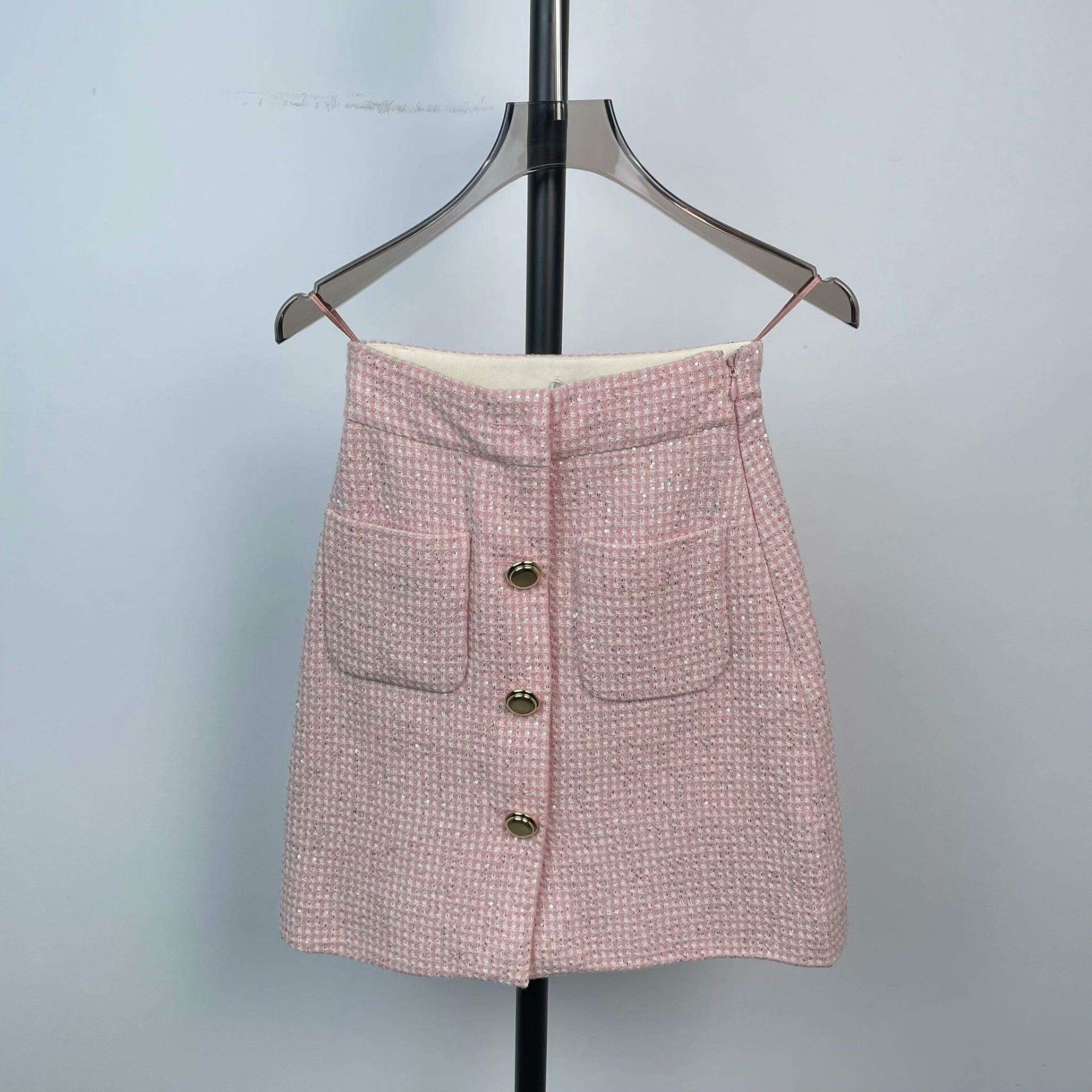 Miu Miu Miu Miu Pink Skirt 36 Women Size 36" / US 14 / IT 50 - 1 Thumbnail
