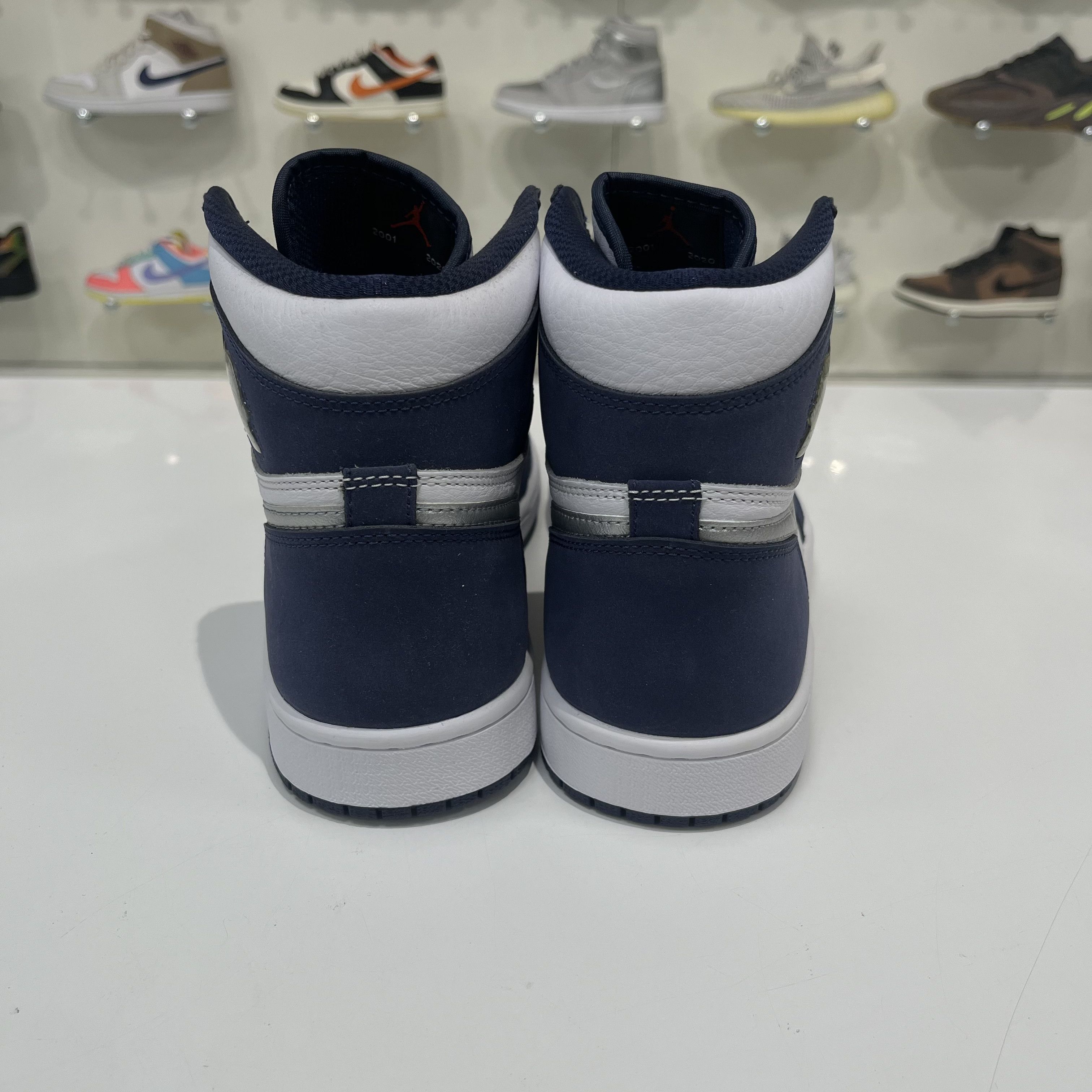 Nike Air Jordan 1 Retro High COJP Midnight Navy 2020 Size US 10 / EU 43 - 3 Thumbnail